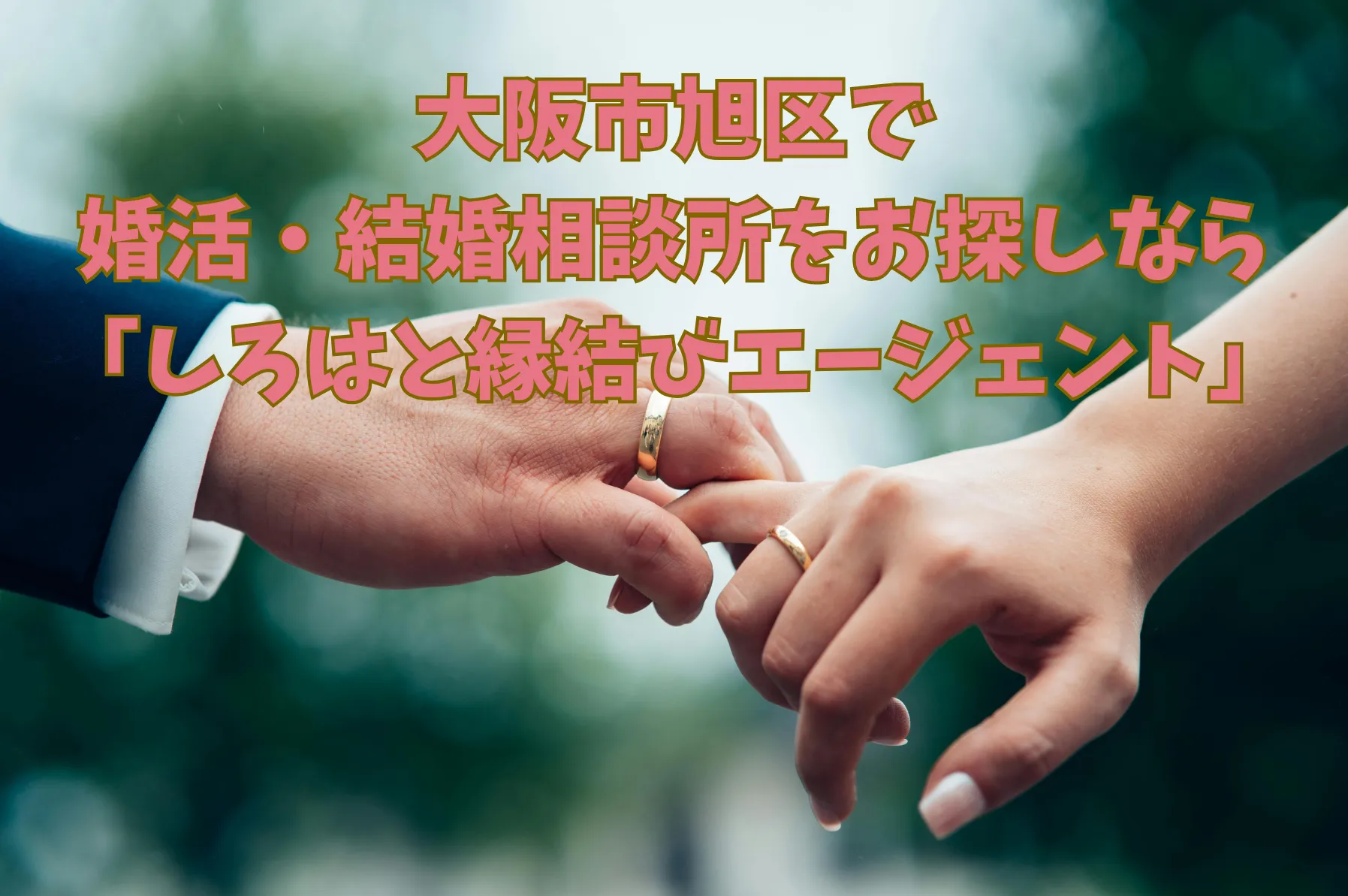 大阪市旭区で婚活・結婚相談所をお探しなら「しろはと縁結びエージェント」へ